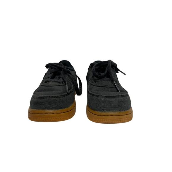 Nike Air Force 1 Size 8C Kids Boy Gray Canvas Sneakers Casual School Everyday - Picture 8 of 11